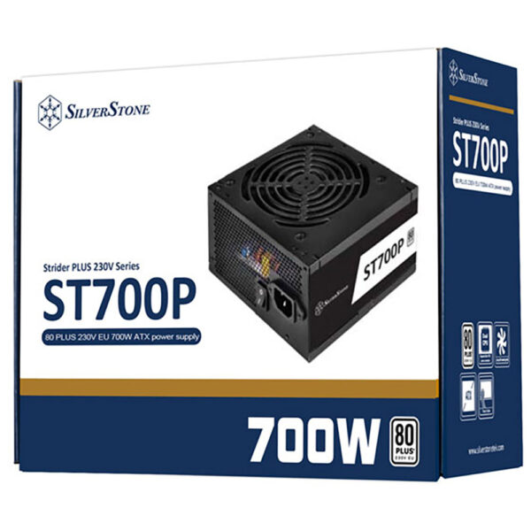 نمای جعبه پاور سیلور استون SilverStone ST700P