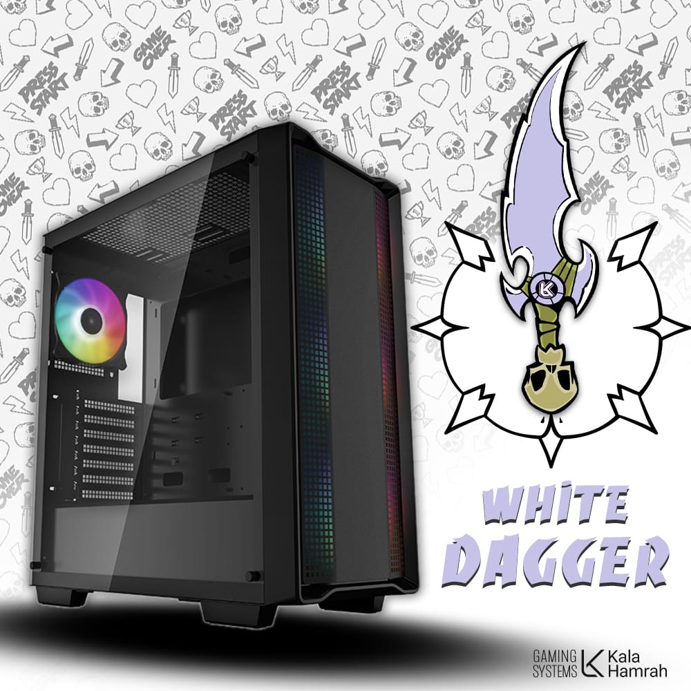 سیستم گیمینگ وایت دگر WHITE DAGGER 2026 V1