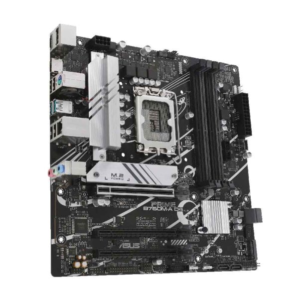 نمای بغل مادربرد ایسوس ASUS PRIME B760M-A DDR4