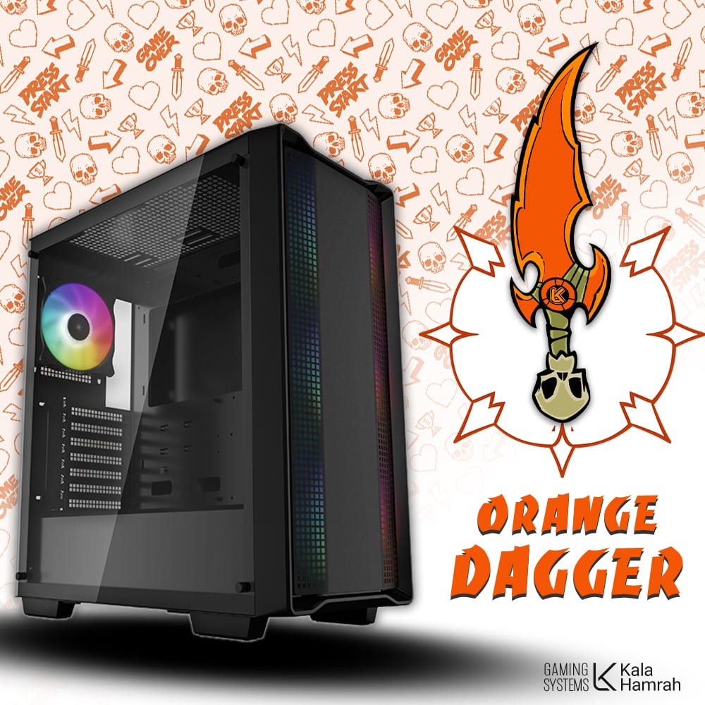سیستم گیمینگ اورنج دگر ORANGE DAGGER 2026 V1