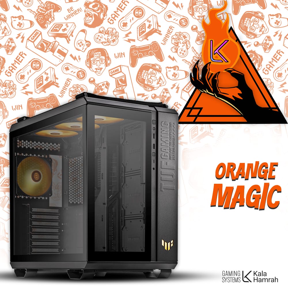 سیستم گیمینگ اورنج مجیک ORANGE MAGIC 2025 V1