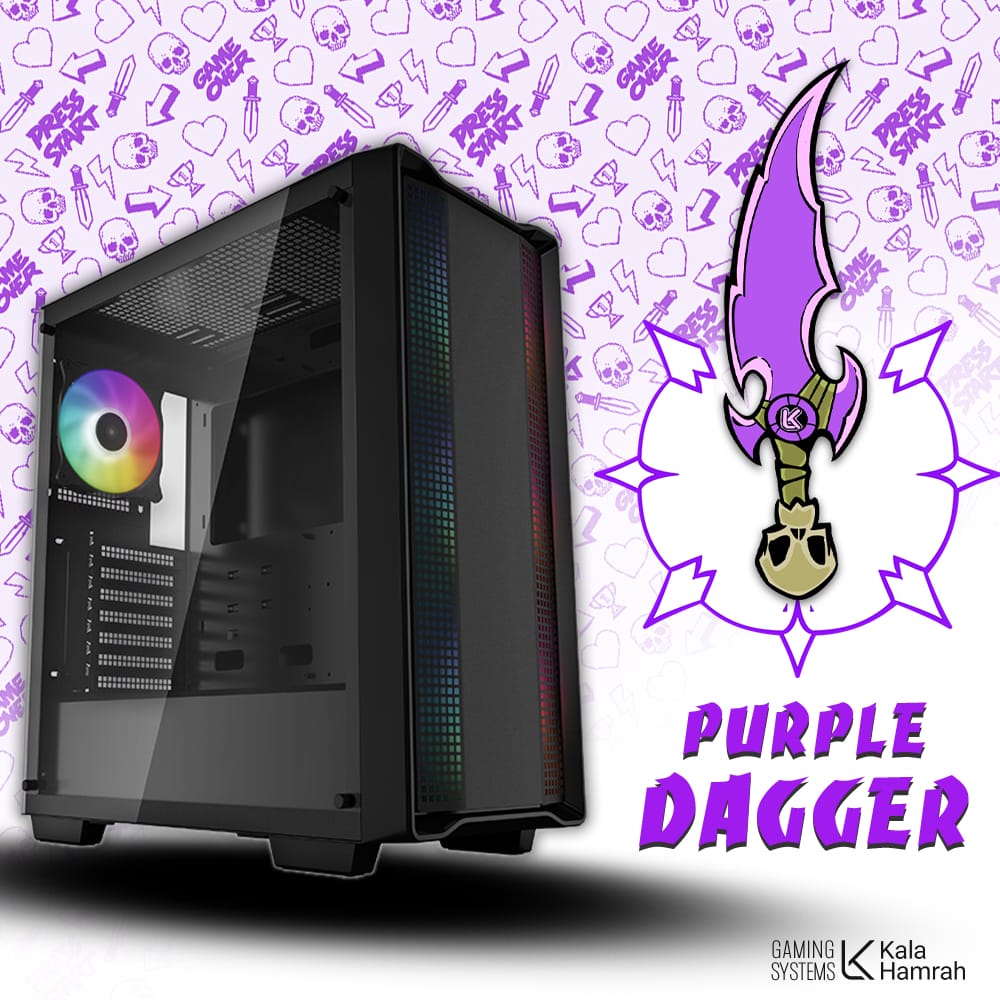 سیستم گیمینگ پرپل دگر PURPLE DAGGER 2026 V1