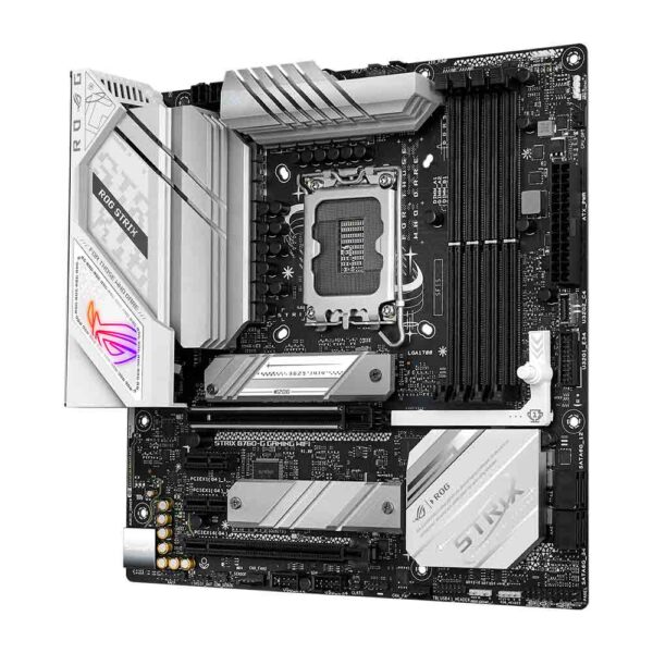 نمای کنار مادربرد ایسوس ASUS ROG STRIX B760-G GAMING WIFI