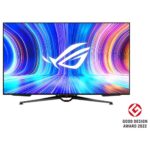 نمای روبرو مانیتور ایسوس Asus ROG Swift OLED PG48UQ اندازه 48 اینچ