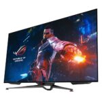 نمای چپ مانیتور ایسوس Asus ROG Swift OLED PG48UQ اندازه 48 اینچ