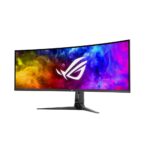 نمای روبرو مانیتور ایسوس Asus ROG Swift OLED PG49WCD اندازه 49 اینچ