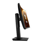 نمای بغل مانیتور ایسوس Asus TUF GAMING VG24VQR اندازه 24 اینچ