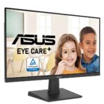 نمای چپ ممانیتور ایسوس اندازه 24 اینچ Asus VA24EHF