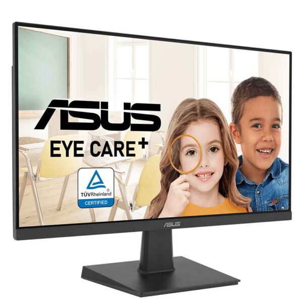 نمای چپ ممانیتور ایسوس اندازه 24 اینچ Asus VA24EHF