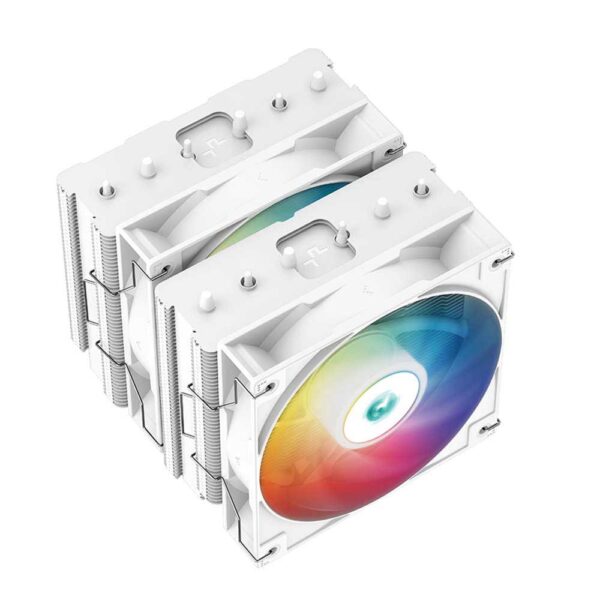 نمای بالای خنک کننده پردازنده دیپ کول DeepCool AG620 ARGB White