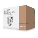 نمای جعبه خنک کننده پردازنده دیپ کول DeepCool AK400 DIGITAL WH