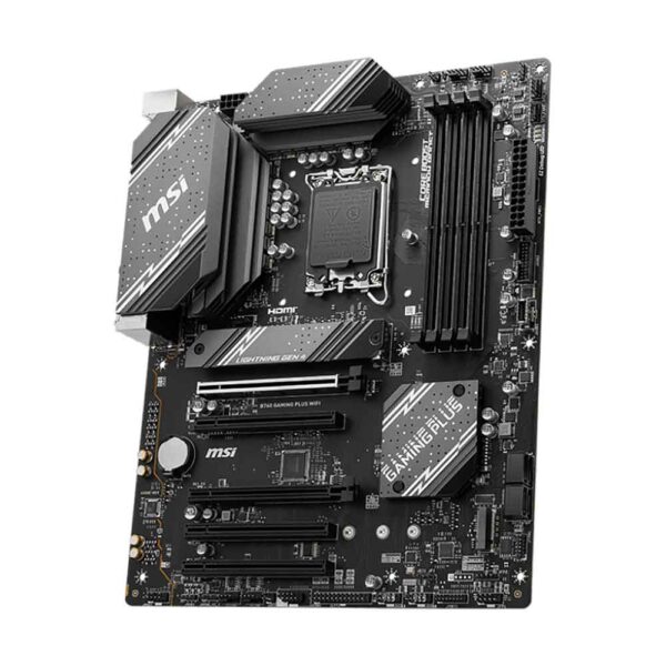 نمای چپ مادربرد ام اس آی MSI B760 GAMING PLUS WIFI