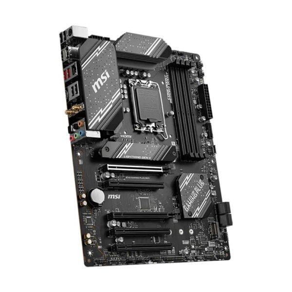 نمای راست مادربرد ام اس آی MSI B760 GAMING PLUS WIFI