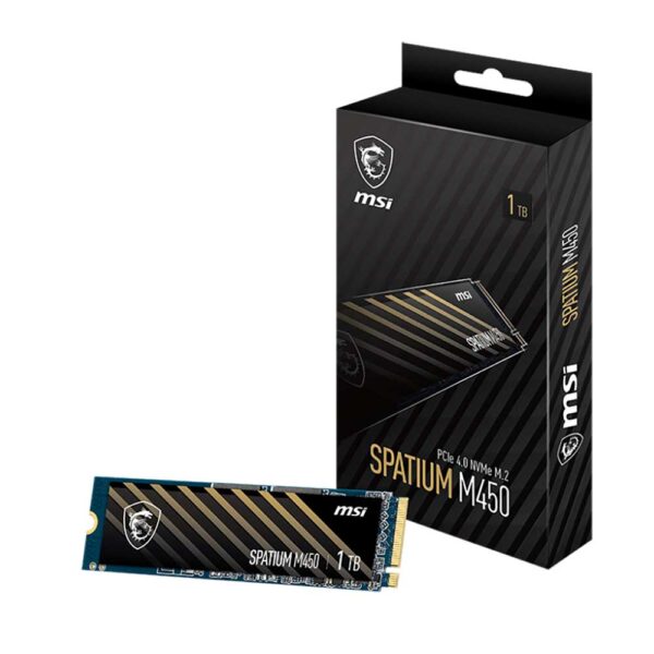 جعبه حافظه SSD ام اس آی MSI SPATIUM M450 1TB