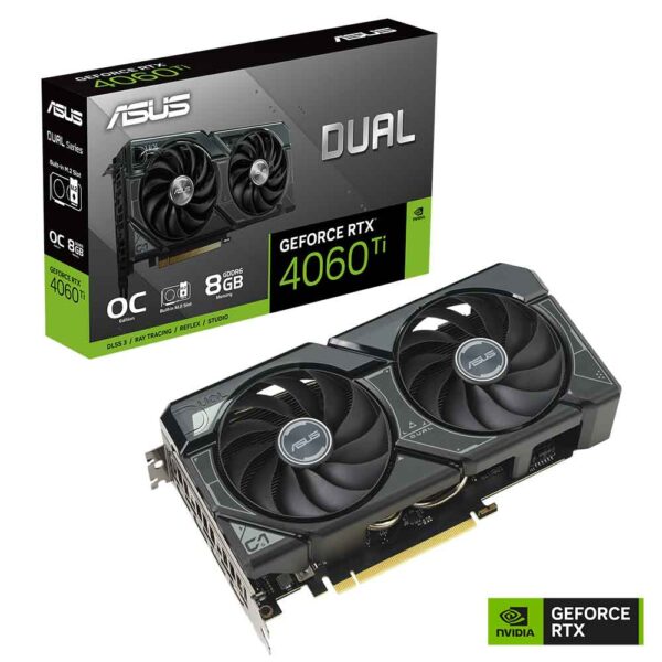 کارت گرافیک ایسوس ASUS Dual RTX 4060 TI SSD OC 8GB