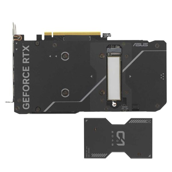 اسلات SSD کارت گرافیک ASUS Dual RTX 4060 TI SSD OC 8GB