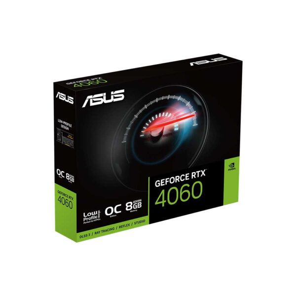 جعبه کارت گرافیک ایسوس RTX 4060 LP BRK OC 8GB
