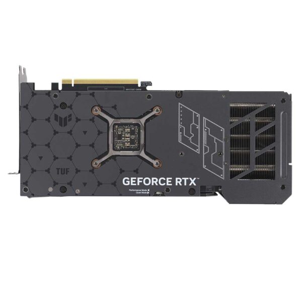 بک پلیت کارت گرافیک ایسوس ASUS TUF RTX 4070 SUPER OC 12GB