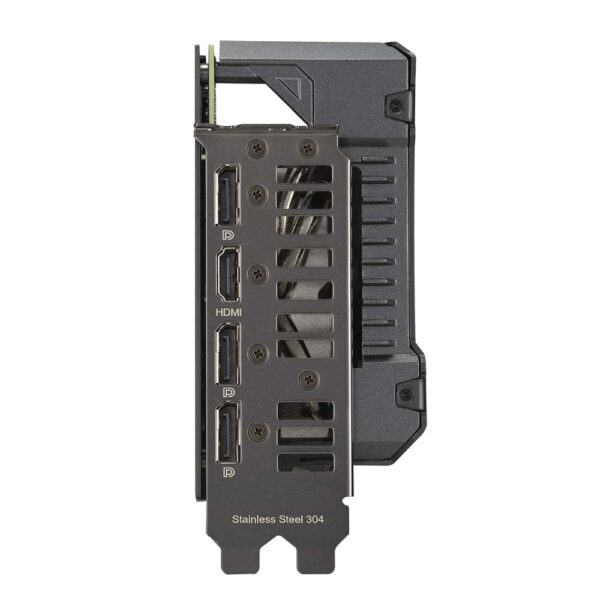 پورت های کارت گرافیک ایسوس ASUS TUF RTX 4070 SUPER OC 12GB