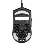 نمای زیر موس سیمی گیمینگ کولر مستر Cooler Master MM710 Black Matte