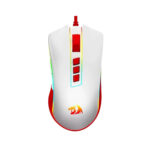 موس گیمینگ ردراگون Redragon COBRA M711C Red White