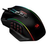 نمای کنار موس سیمی گیمینگ ردراگون Redragon M901-K-2 PREDICTION 4 Black