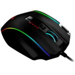 نمای جلوی موس سیمی گیمینگ ردراگون Redragon M901-K-2 PREDICTION 4 Black