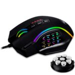 نمای وزنه های موس سیمی گیمینگ ردراگون Redragon M901-K-2 PREDICTION 4 Black