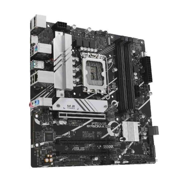 نمای روبروی مادربرد ایسوس ASUS PRIME B760M-A D4-CSM