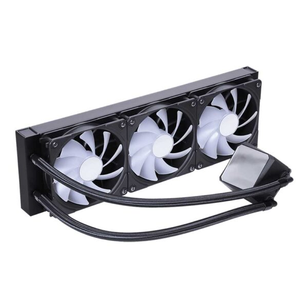خنک کننده مایع پردازنده اوست AWEST GT AV360 Infinity Black در حالت خاموش