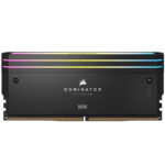 جلوی رم کامپیوتر کورسیر CORSAIR DOMINATOR TITANIUM RGB 48GB (2x24GB) DDR5 7000MHz CL36