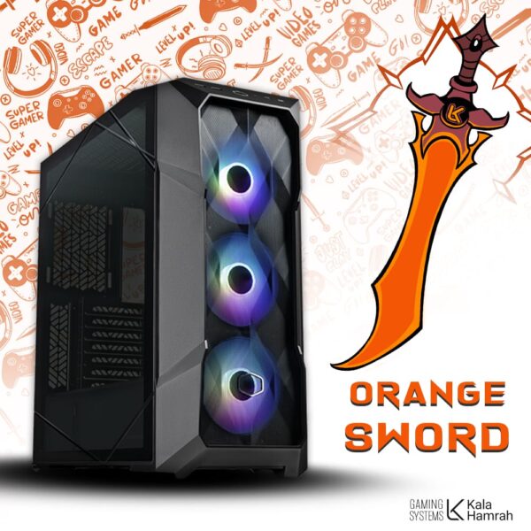 سیستم گیمینگ اورنج سورد ORANGE SWORD 2025 V1