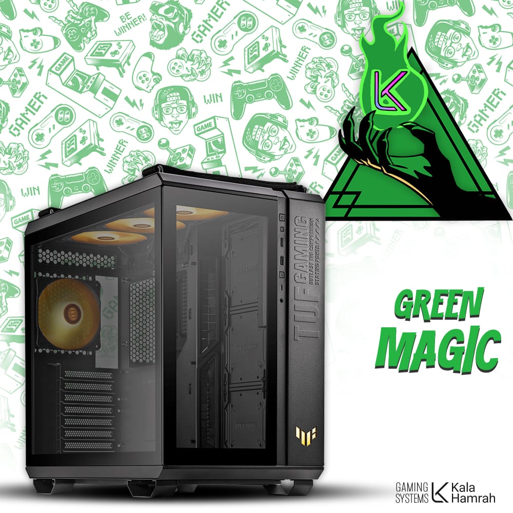 سیستم گیمینگ گرین مجیک GREEN MAGIC 2025 V1