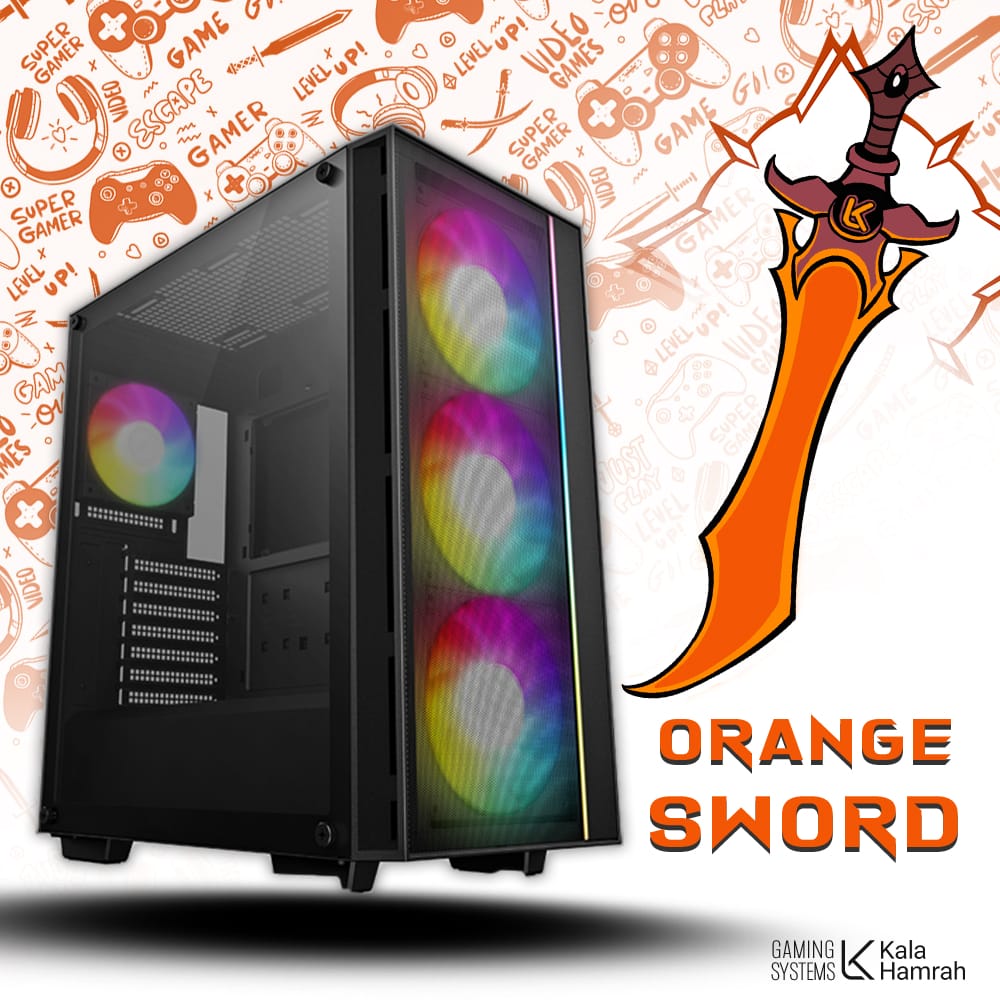 سیستم گیمینگ اورنج سورد ORANGE SWORD 2026 V1