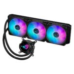 نمای دور خنک کننده مایع پردازنده ایسوس ASUS ROG Strix LC III 360 ARGB