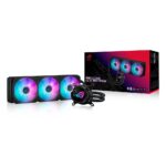 نمای جعبه خنک کننده مایع پردازنده ایسوس ASUS ROG Strix LC III 360 ARGB