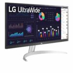 زاویه چپ مانیتور ال جی LG 29WQ600-W اندازه 29 اینچ