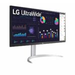 زاویه چپ مانیتور ال جی LG 34WQ650-W اندازه 34 اینچ