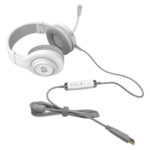 کابل هدست گیمینگ ردراگون Redragon H371 HYLAS RGB Wired White