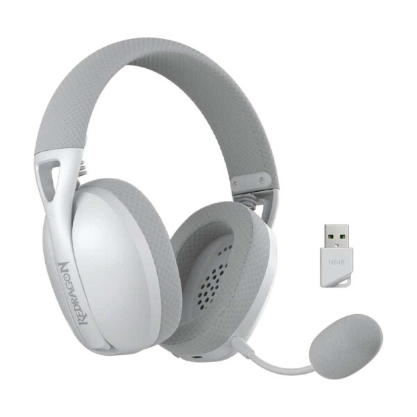 با میکروفون هدست گیمینگ ردراگون Redragon H848 IRE PRO Wireless Gray