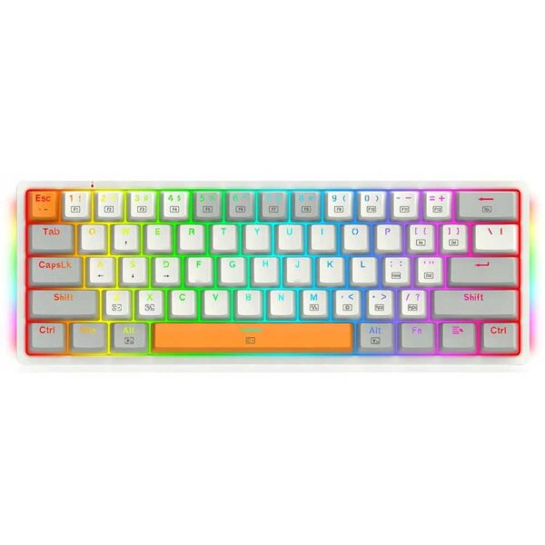 کیبورد گیمینگ ردراگون Redragon K642 Akali 60% RGB WGO