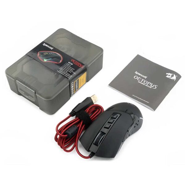 جعبه موس گیمینگ ردراگون Redragon M712 OCTOPUS RGB