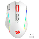 موس گیمینگ ردراگون Redragon M810 TAIPAN PRO RGB White
