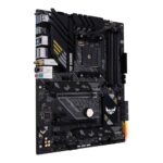 نمای راست مادربرد ایسوس ASUS TUF GAMING B550-PLUS WI-FI