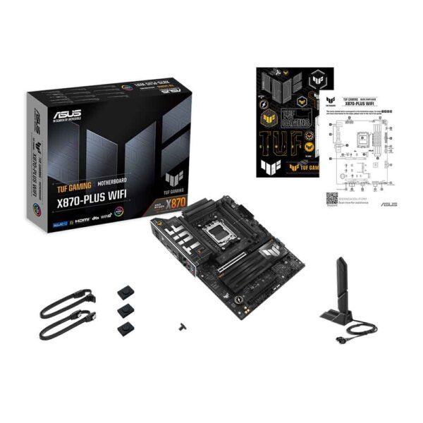 اقلام همراه مادربرد ایسوس ASUS TUF GAMING X870-PLUS WIFI