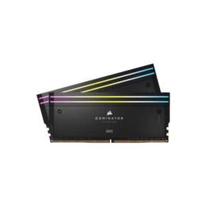 رم کامپیوتر کورسیر Corsair Dominator Titanium RGB 48GB (2x24GB) DDR5 6000MHz CL30