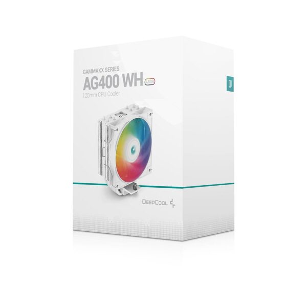 جعبه خنک کننده پردازنده دیپ کول DeepCool AG400 WH ARGB