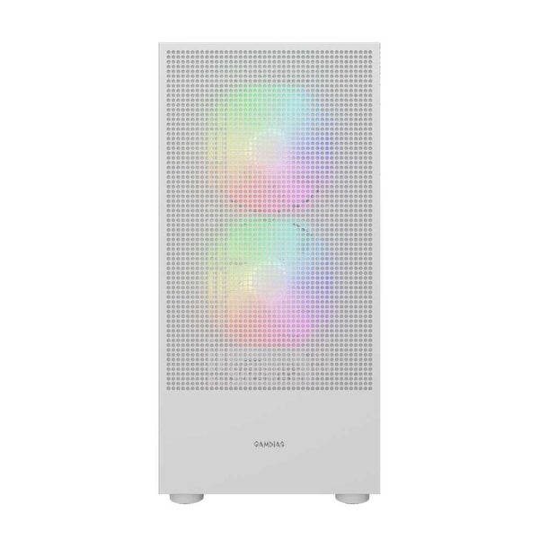 روبروی کیس گیمدیاس GAMDIAS TALOS M3 MESH WH