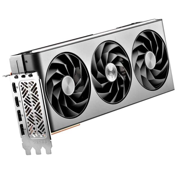 جلوی کارت گرافیک سافایر SAPPHIRE NITRO+ Radeon RX 7800 XT 16GB