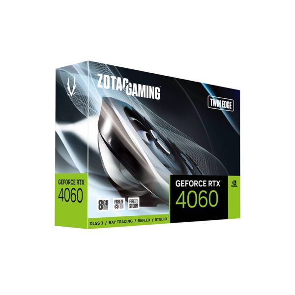 جعبه کارت گرافیک زوتک ZOTAC RTX 4060 Twin Edge 8GB